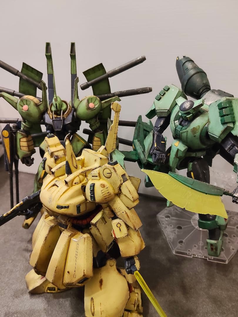 PMXシリーズ 塗装完成品 HGジ・オ、パラス・アテネ、ボリノーク・サマーン