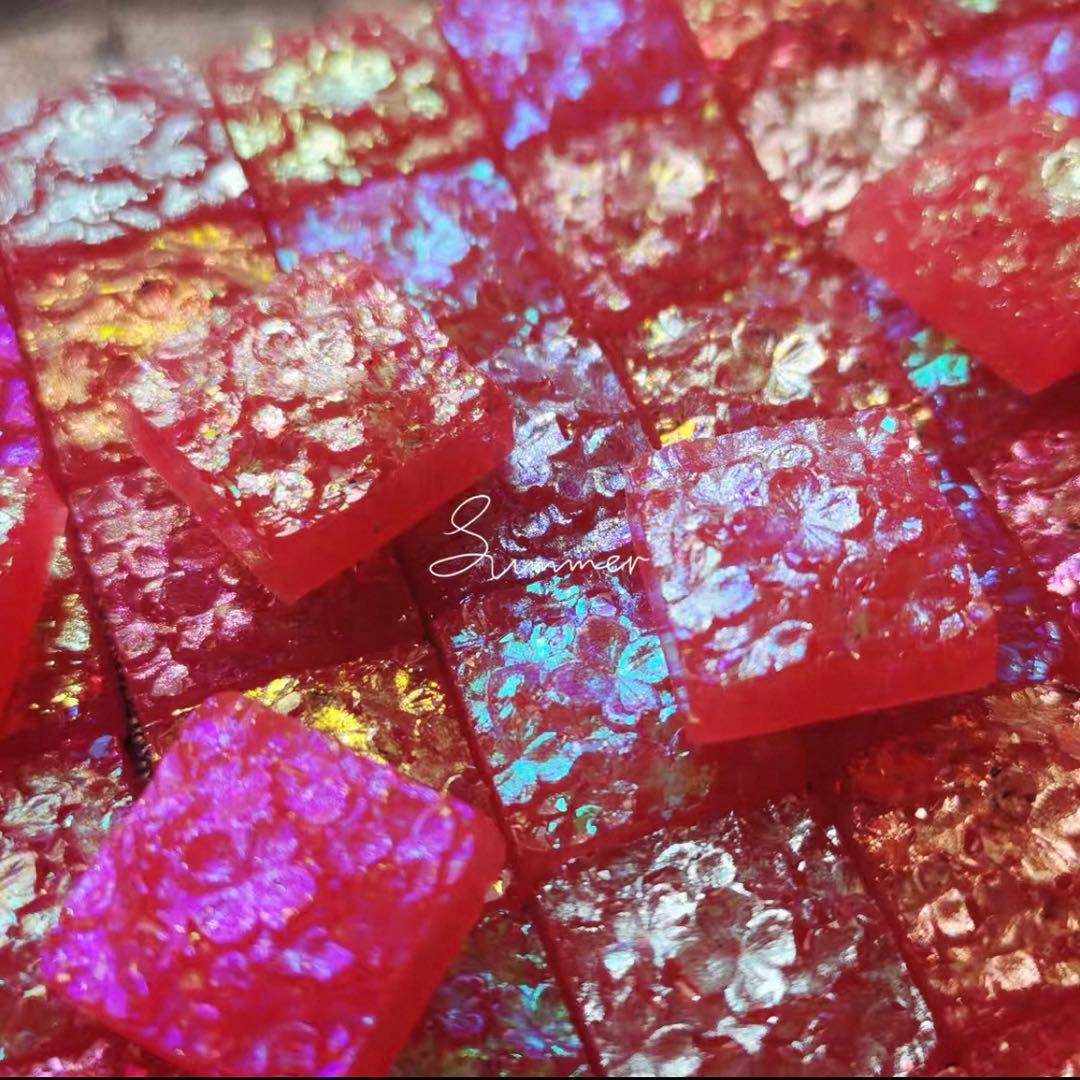 シーリングスタンプ用ワックス シリコンモールドアジサイ型