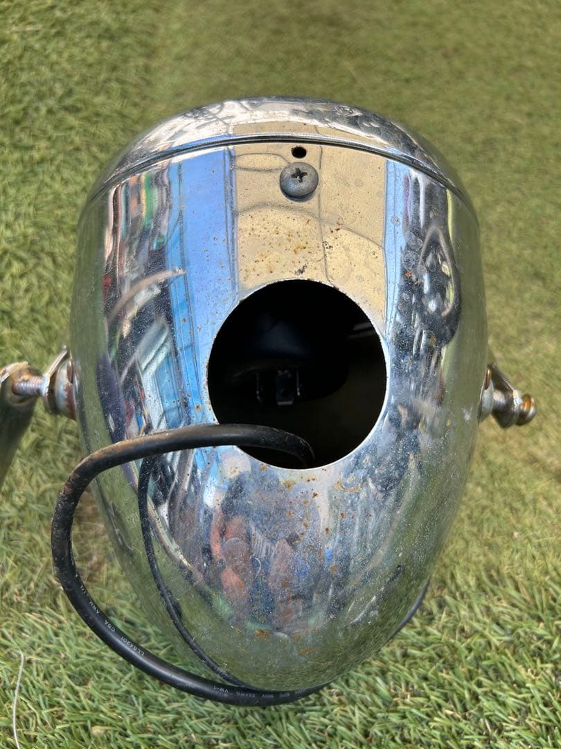 yb125sp ステー付きデイトナ製ビンテージスモールヘッドライト