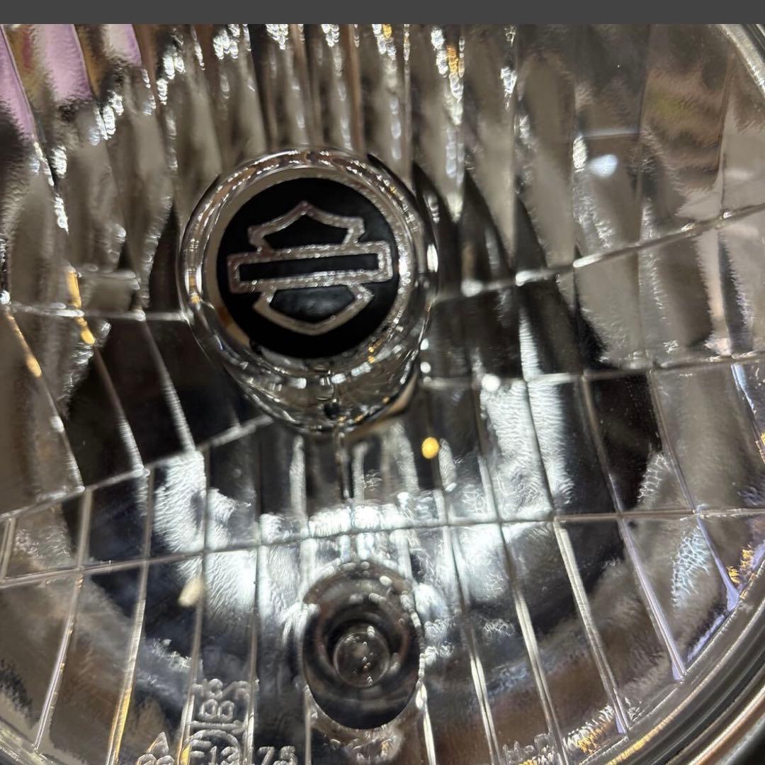 美品　ハーレー純正　7インチヘッドライト　ブラケット付き　ソフテイルなど