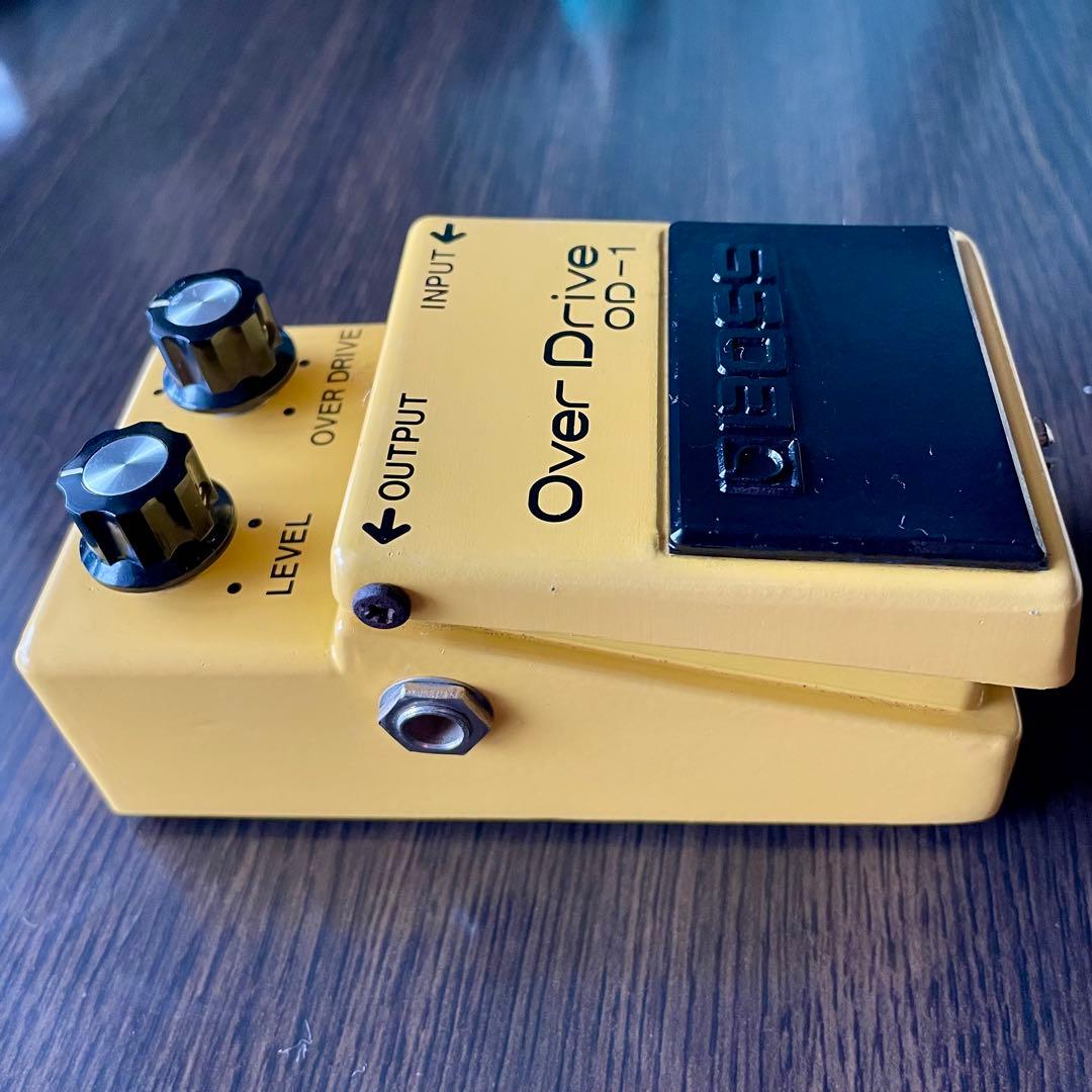 BOSS Over Drive OD-1 美品　1979年 銀ネジ　レイセオン