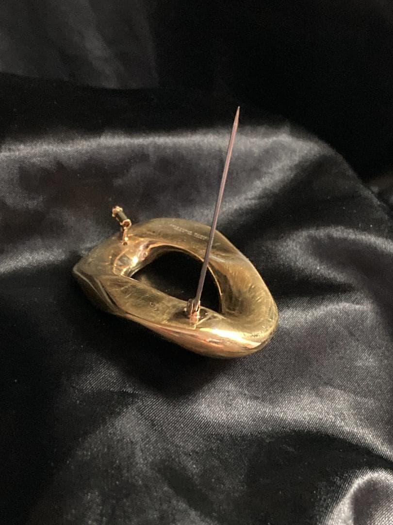 BOTTEGA VENETA ボッテガヴェネタ ブローチ ag925 スクエア