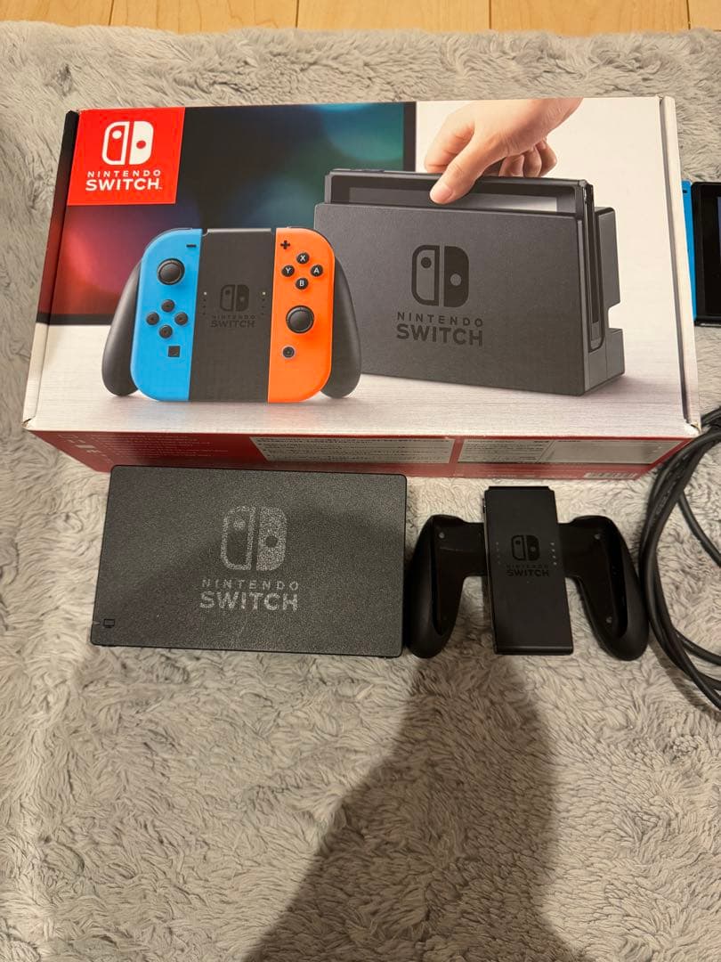 Nintendo Switch 本体 青/オレンジ Joy-Con