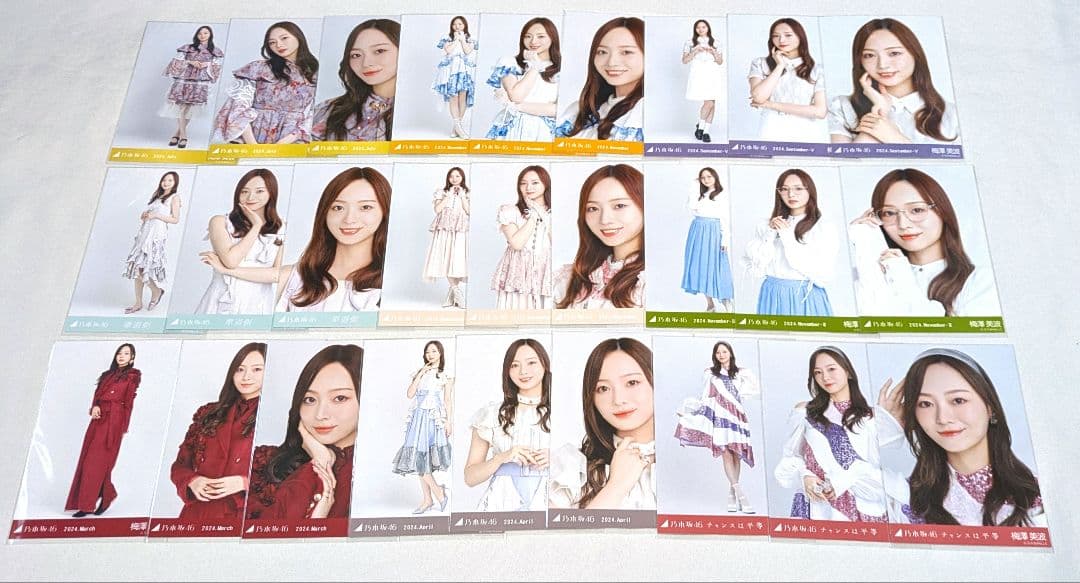 乃木坂46梅澤美波　生写真　６９枚