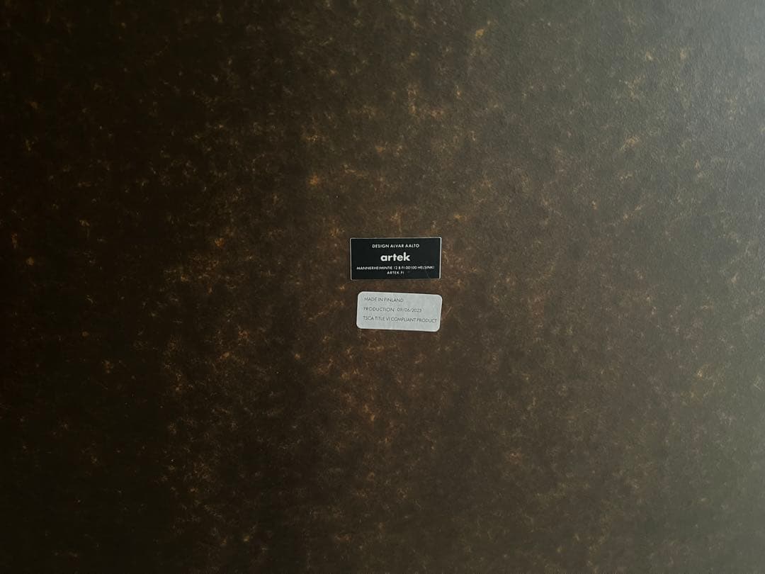 【値下げ】 artek アルテック 80A テーブル ホワイトラミネート