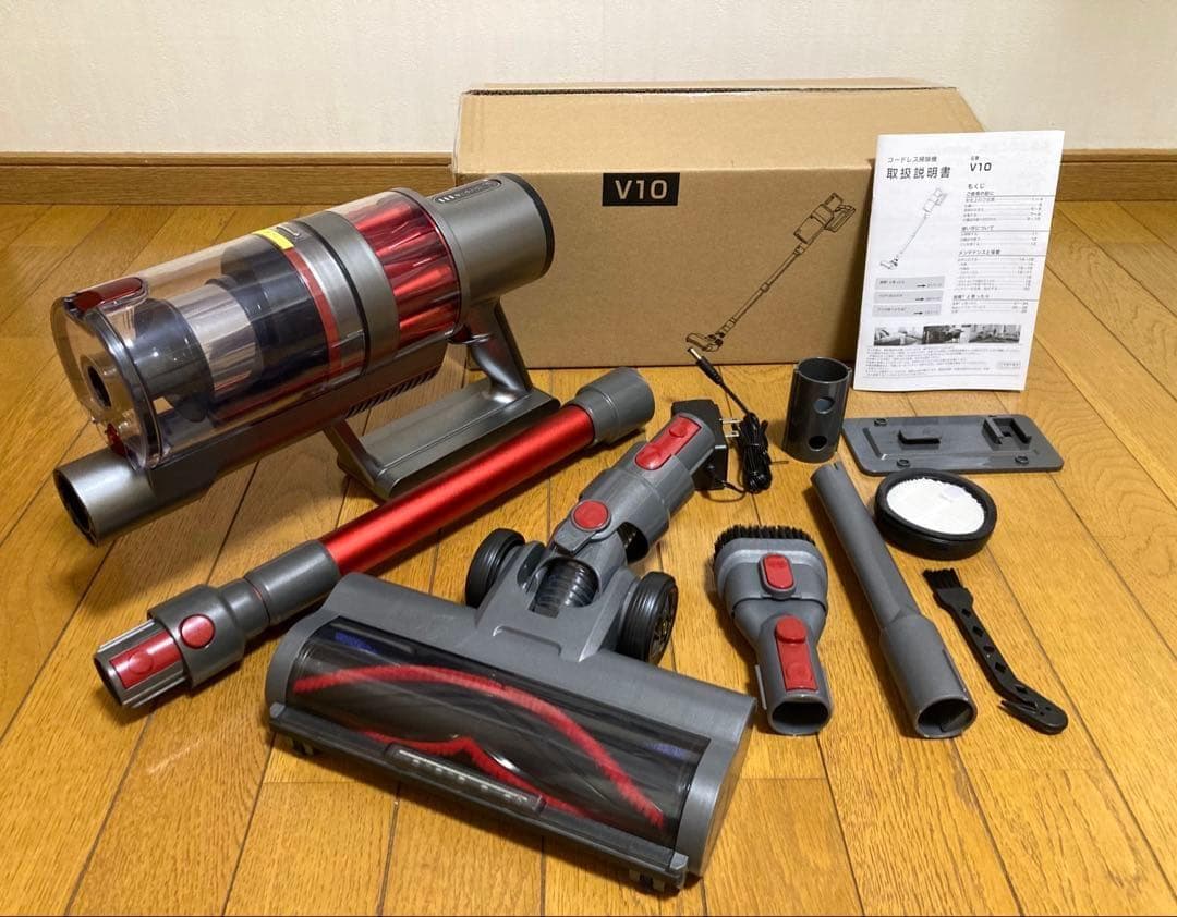 新品コードレス 掃除機 55000pa超強力吸引 60分連続でパワーはダイソン級