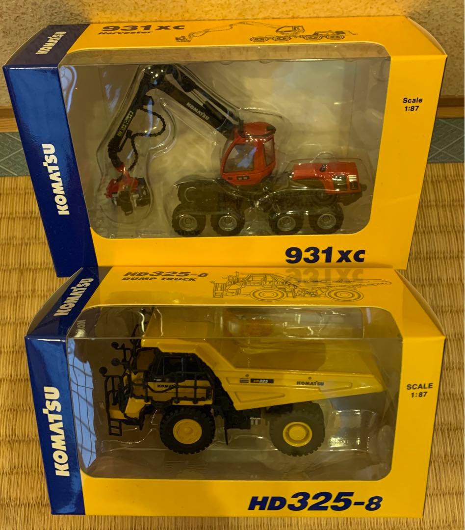 コマツ　KOMATSU  オリジナルミニチュア　10種類　非売品