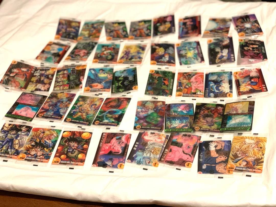 ドラゴンボール ウエハース カード クリアと3D