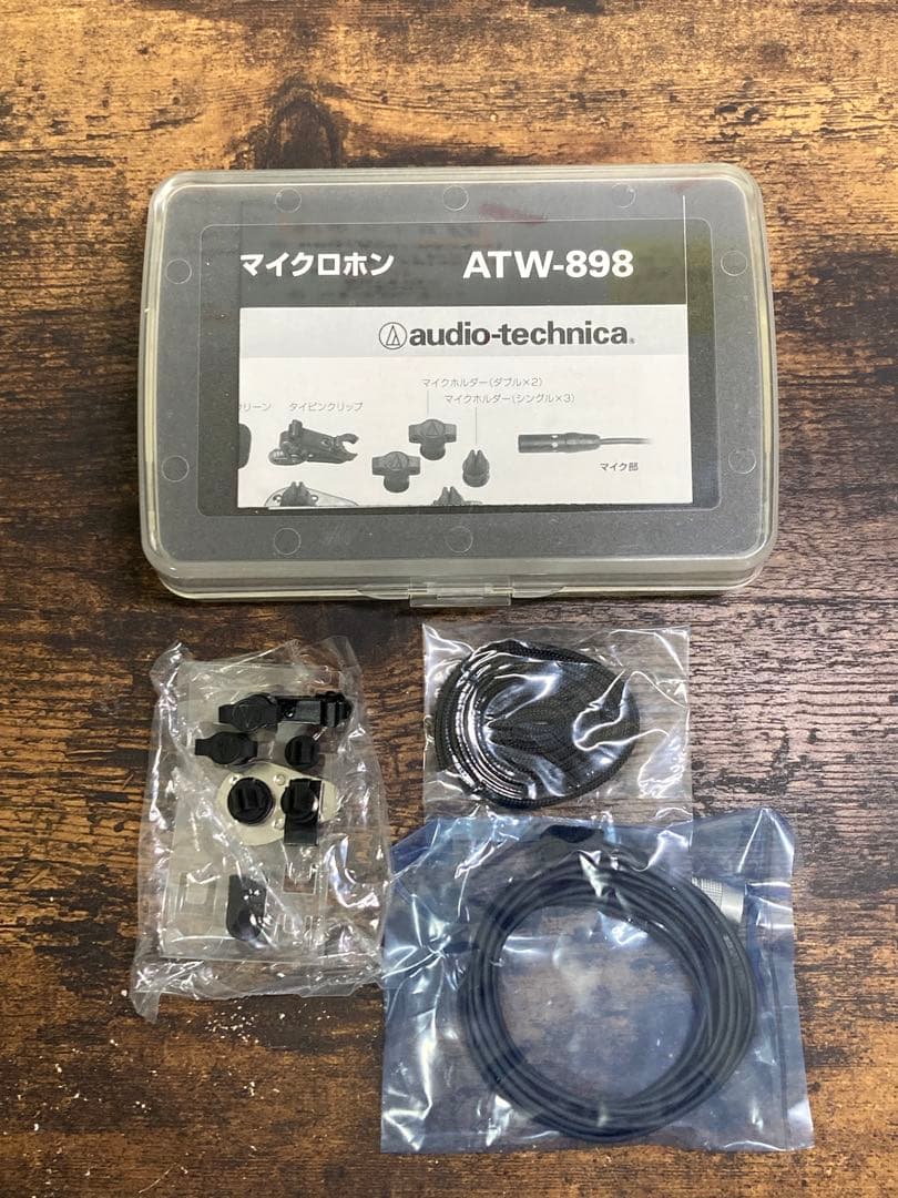 超小型単一指向性コンデンサーマイクロホン　ATW-898