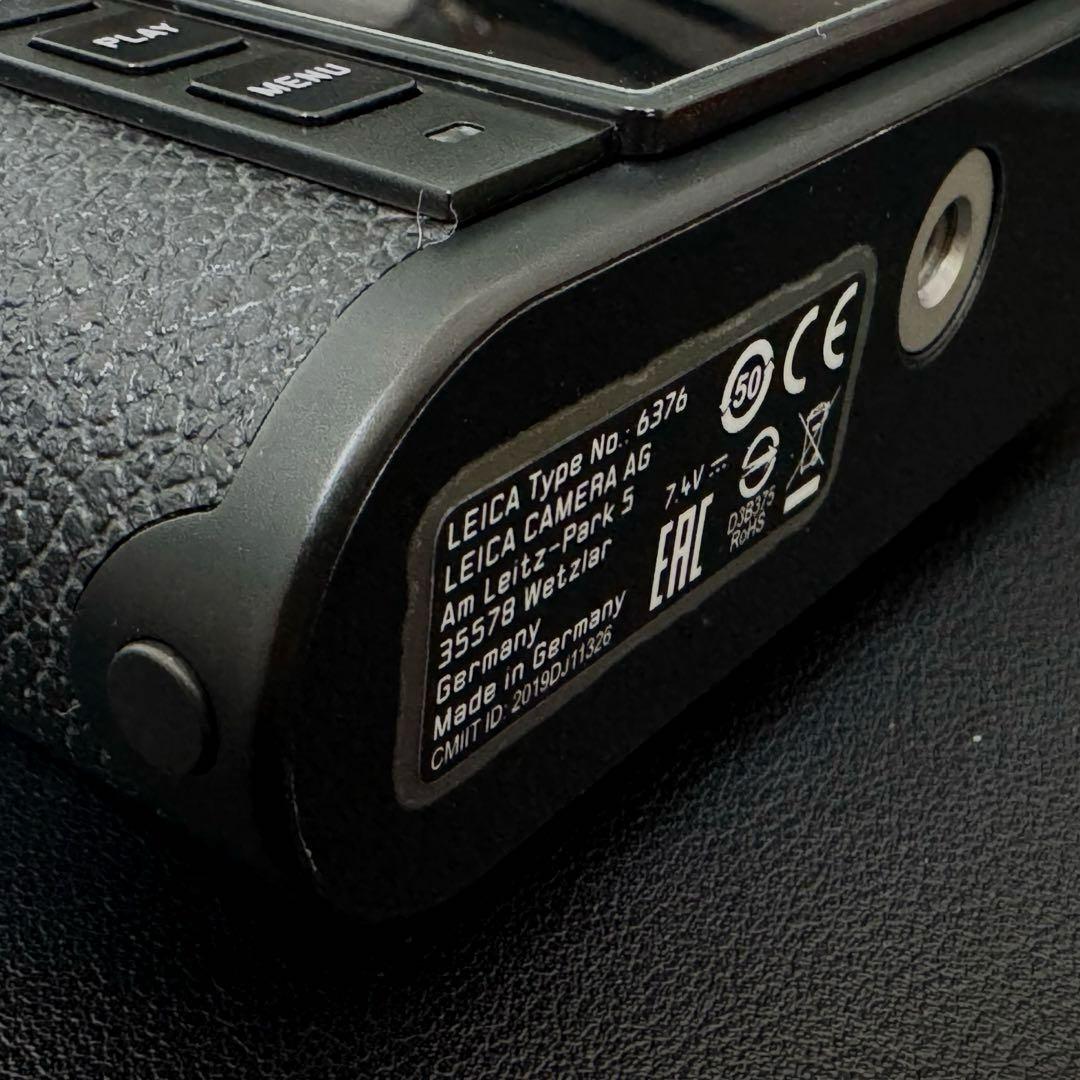Leica M10-R ブラッククローム　極美品　A級　純正レザーケース付き