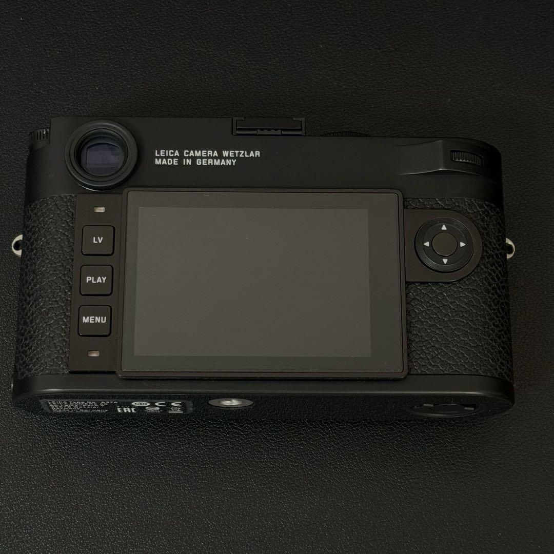Leica M10-R ブラッククローム　極美品　A級　純正レザーケース付き
