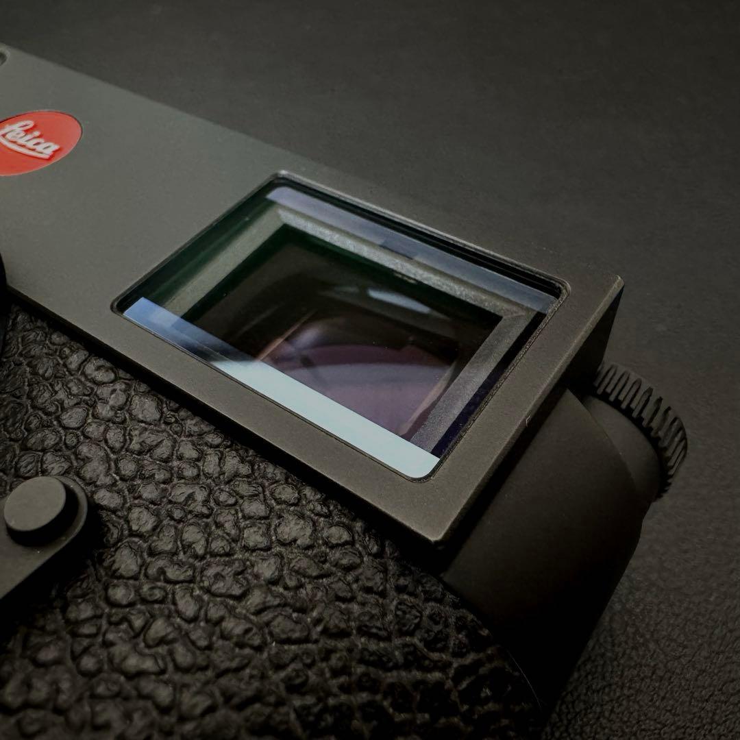 Leica M10-R ブラッククローム　極美品　A級　純正レザーケース付き