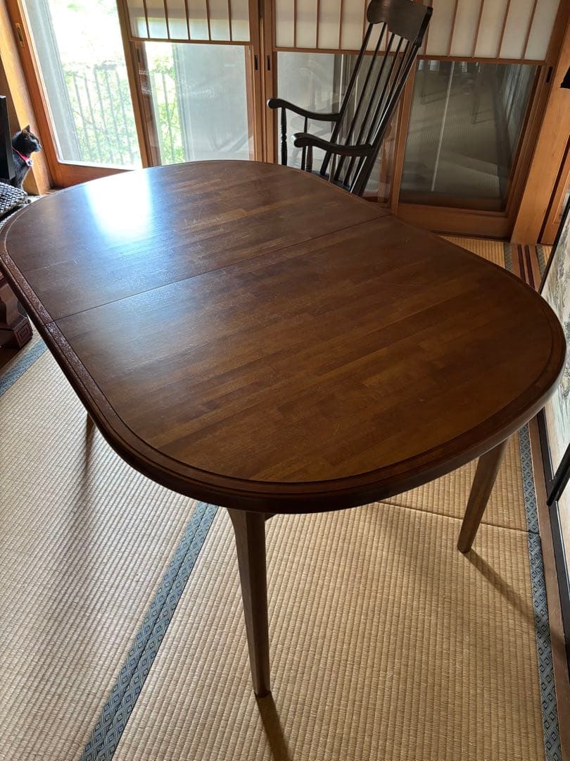 マルニ木工　日本製　定価40万以上　伸縮テーブル