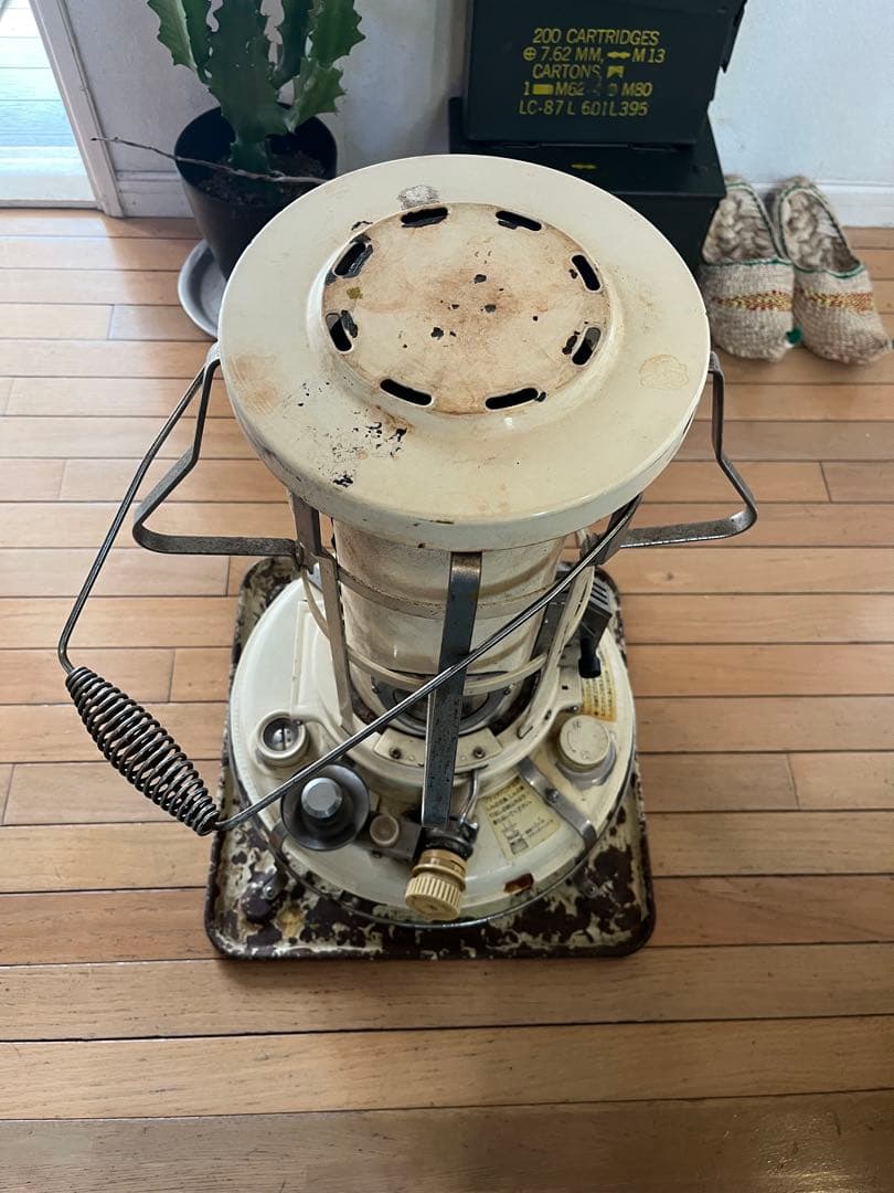 Aladdin アラジン 石油ストーブ ジャンク レトロ ヴィンテージ 部品取り