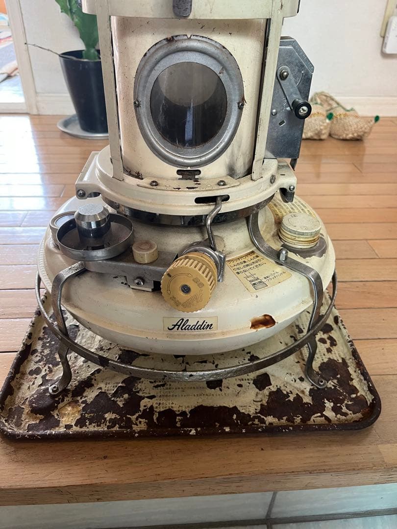 Aladdin アラジン 石油ストーブ ジャンク レトロ ヴィンテージ 部品取り