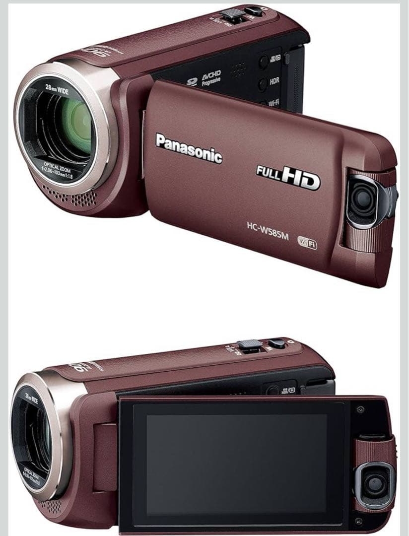Panasonic HC-W585M FULL HDビデオカメラ ワイプ撮り