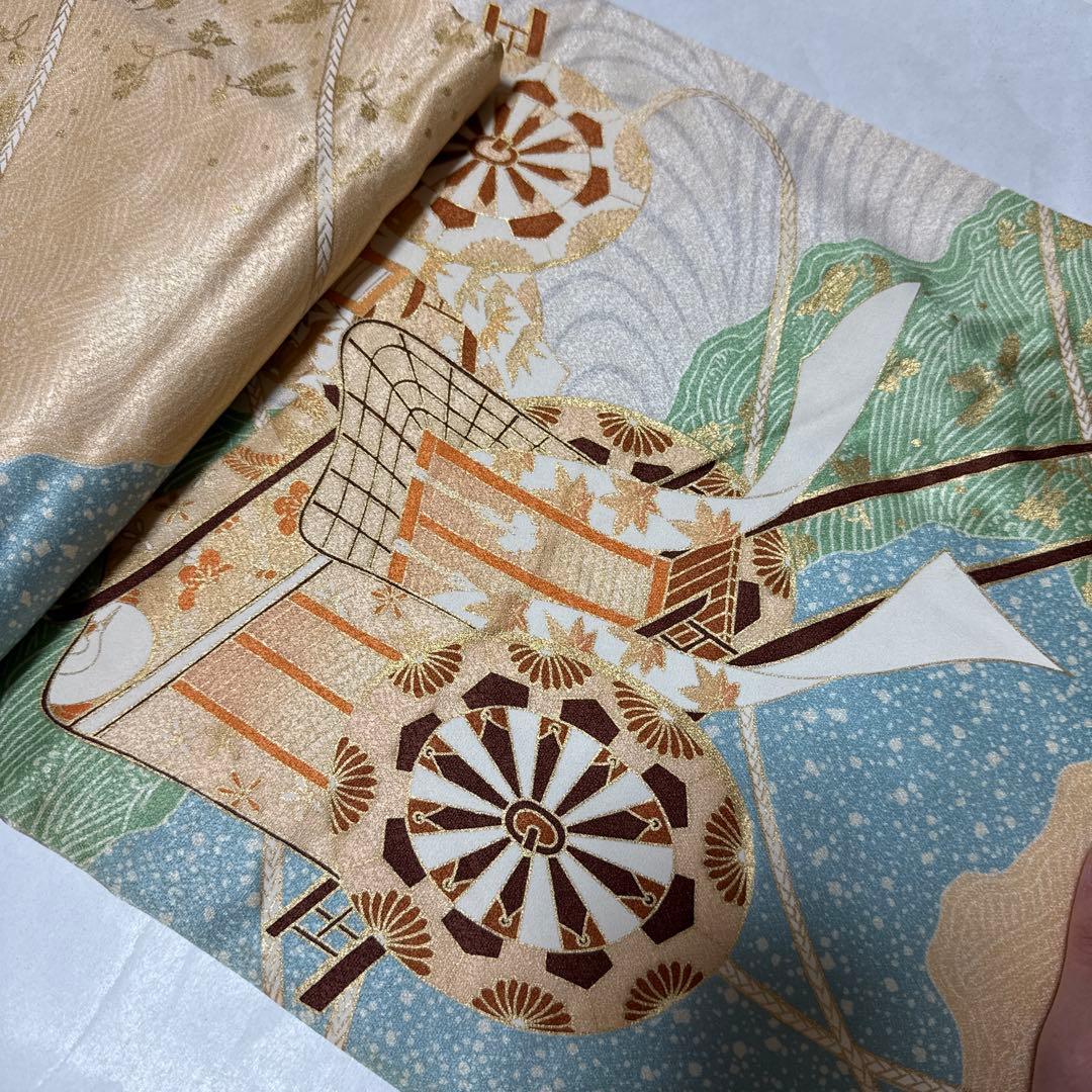 アンティーク振袖 まとめ売り 振袖 水色 花柄