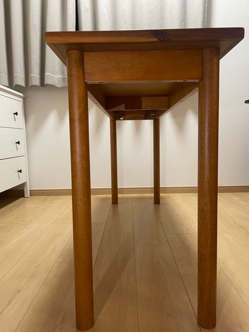 fent ヘリンボーンデザイン木製カウンターデスク