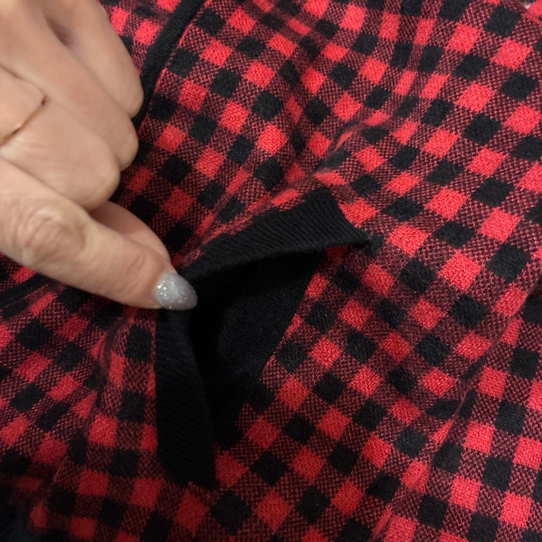 PEARLY GATES チェック柄セーター サイズ1