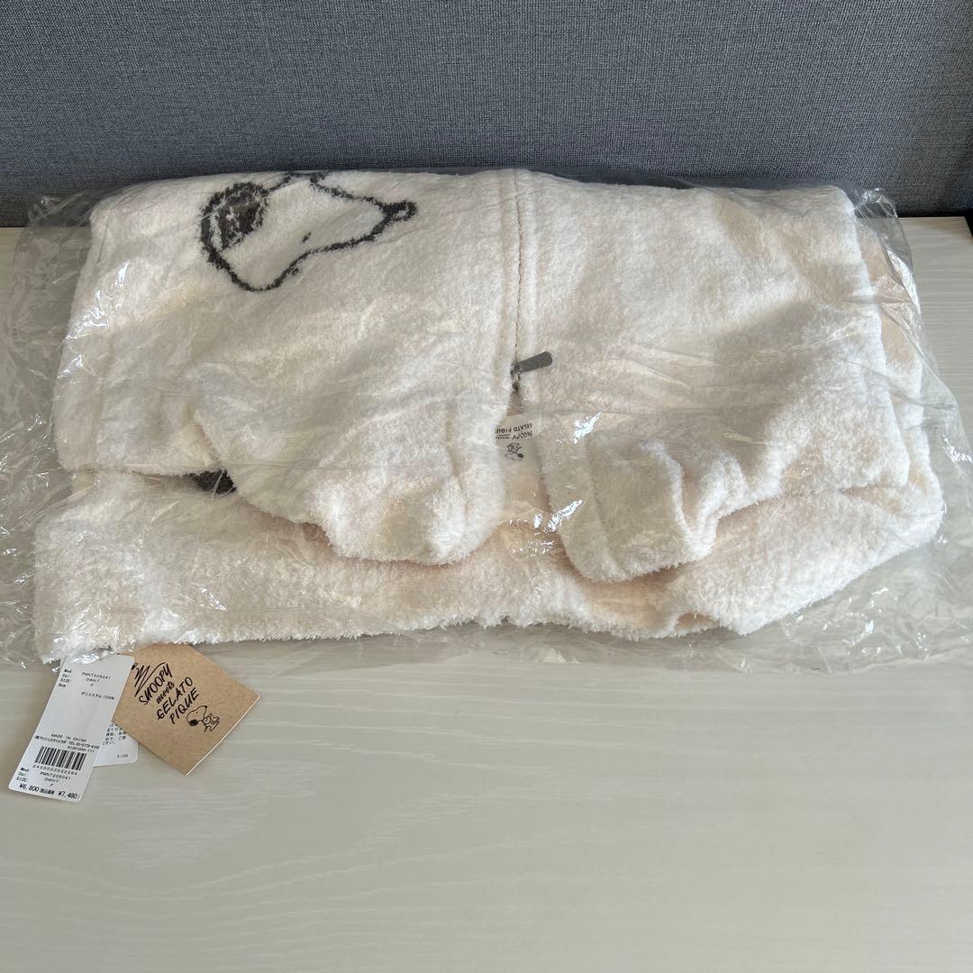 SNOOPY GELATO PIQUE ジャガードパーカ　スヌーピー　ジェラピケ