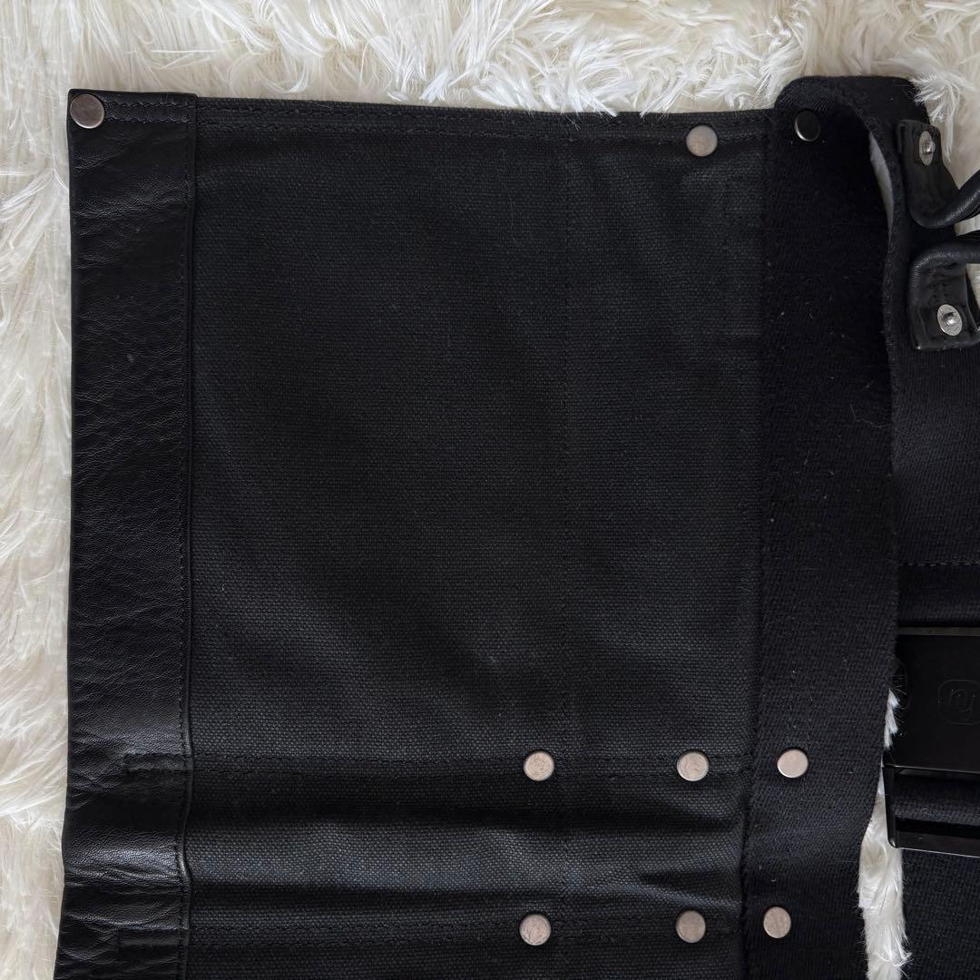 超希少 NEIGHBORHOOD ポーター レザー エプロン ネイバーフッド 黒