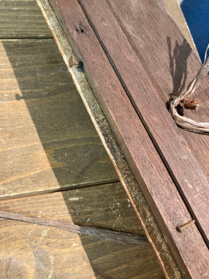 D 額縁　アート　アンティーク調　ヴィンテージ　木製　木枠　ブラウン　茶系