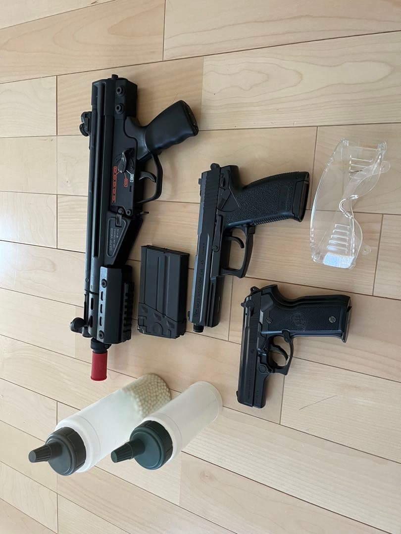 サバイバルゲームで使う銃