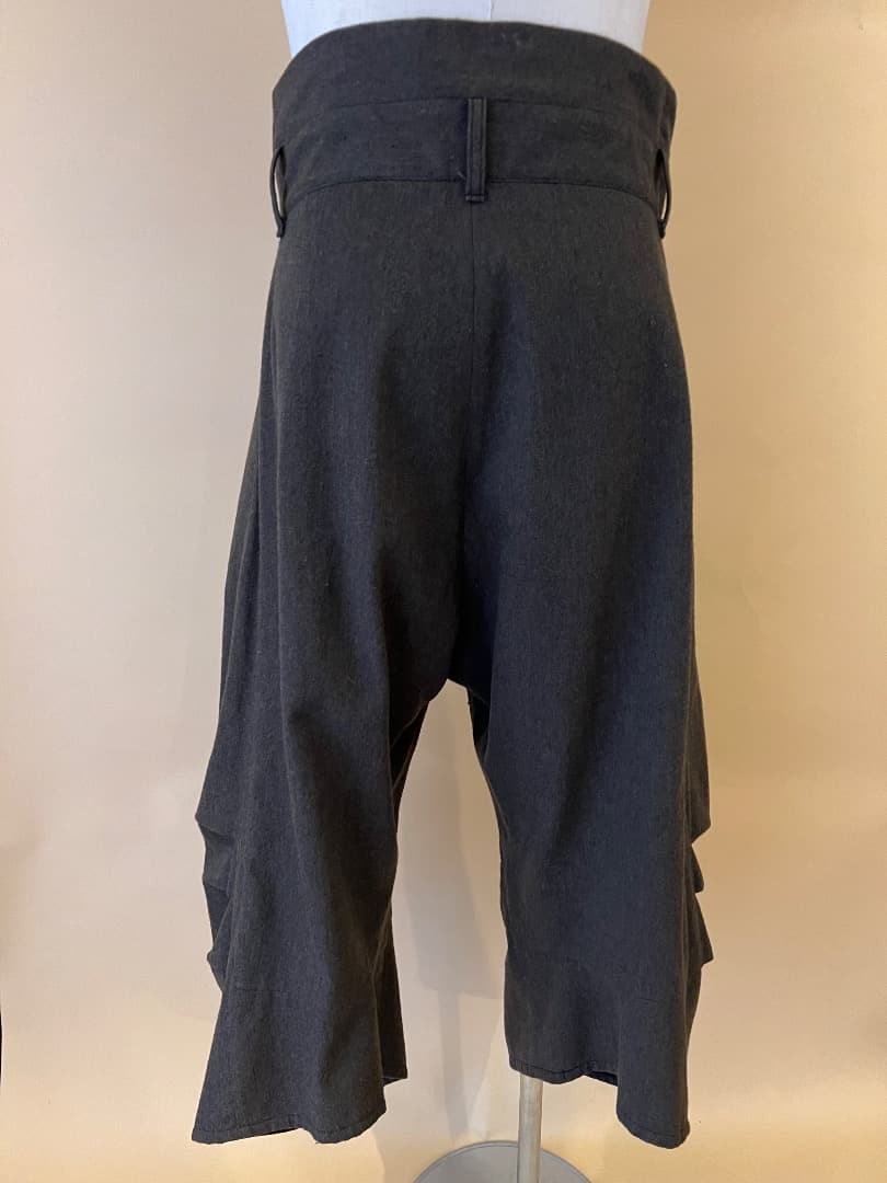 Christopher Nemeth ネメス ウール ワイドパンツ ダークグレー