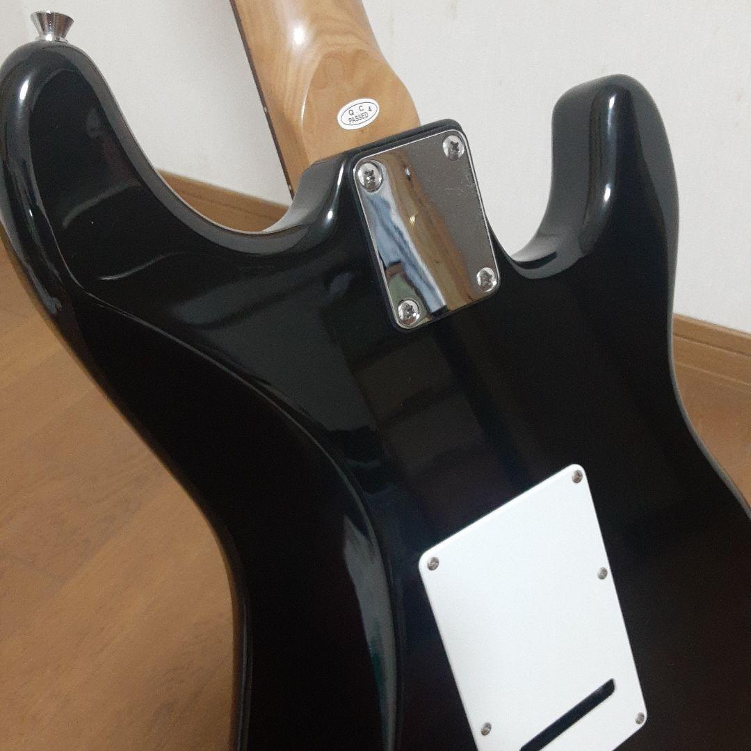 美品　SELDER 左用　レフティ ストラトギター ブラック