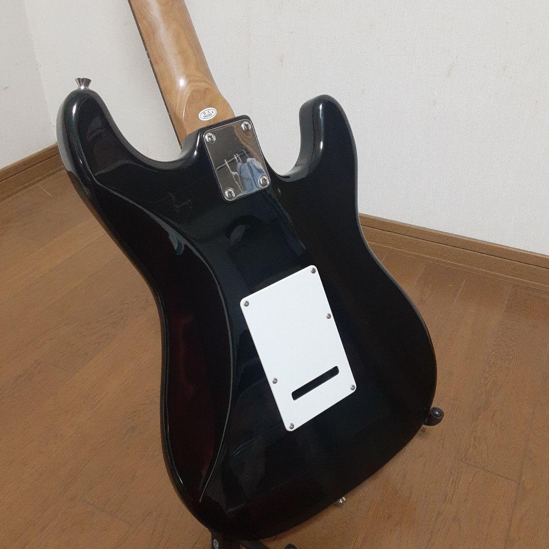 美品　SELDER 左用　レフティ ストラトギター ブラック