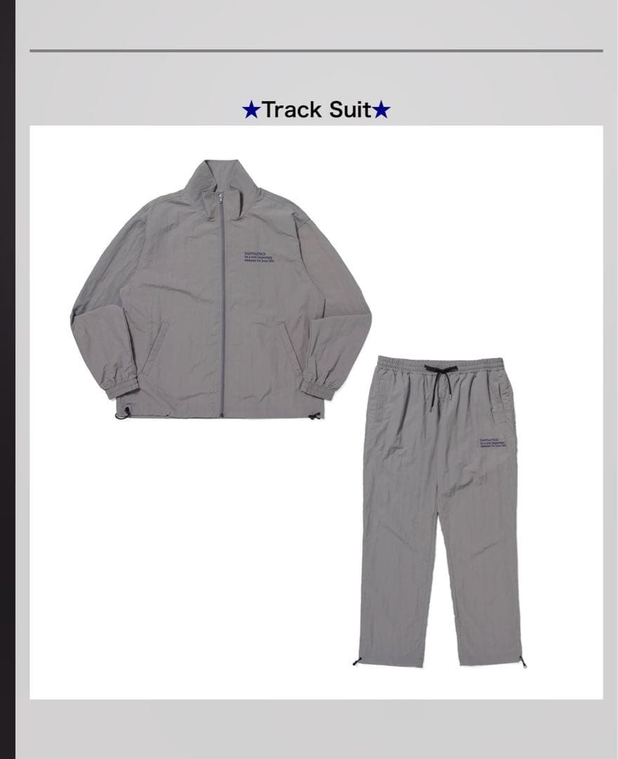 ミュージシャン FANTASTICS FAN FAN HOP TRACK SUIT