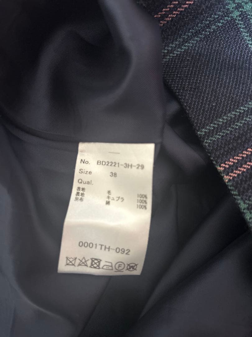 BORDERS at BALCONY プレイド チェック スカート 美品