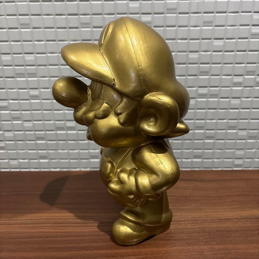 非売品 希少 任天堂 エンターテイメント 特約店用 ゴールド スーパーマリオ 像