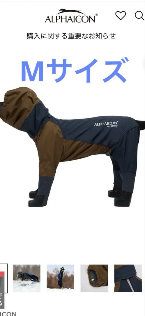 アルファアイコン スノードッグガード M midnight cocoa