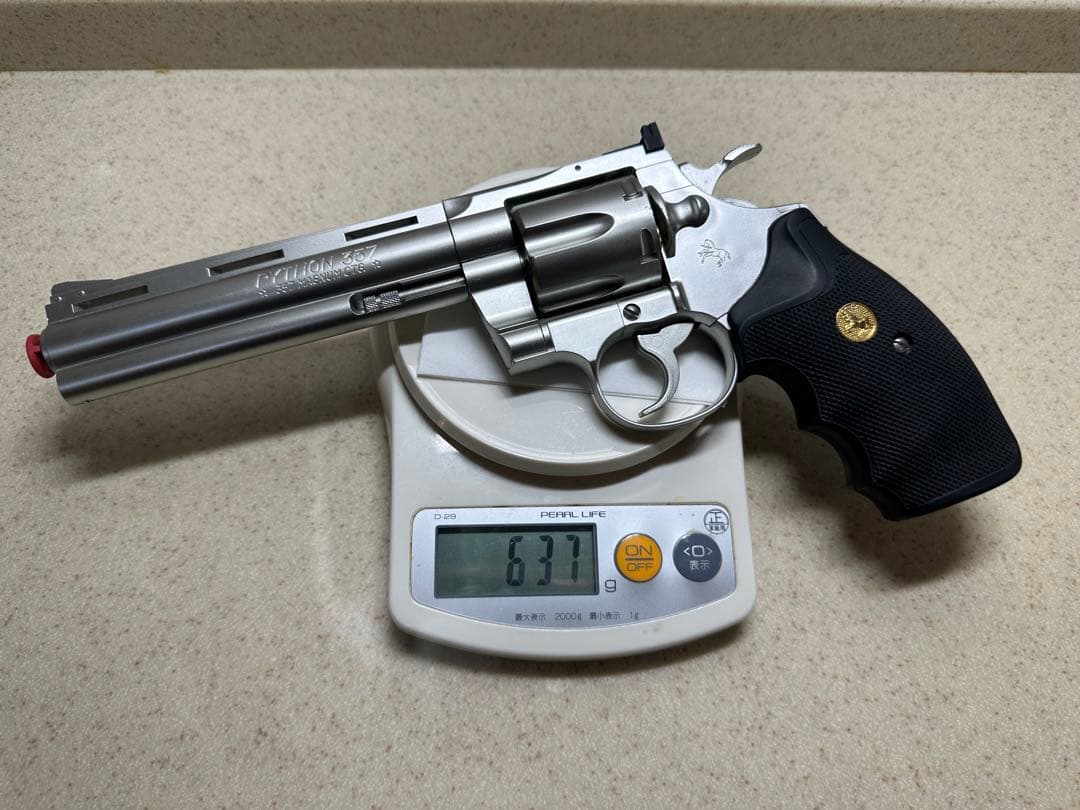 【KC社長】COLT .357 MAGNUM ガスリボルバー二丁
