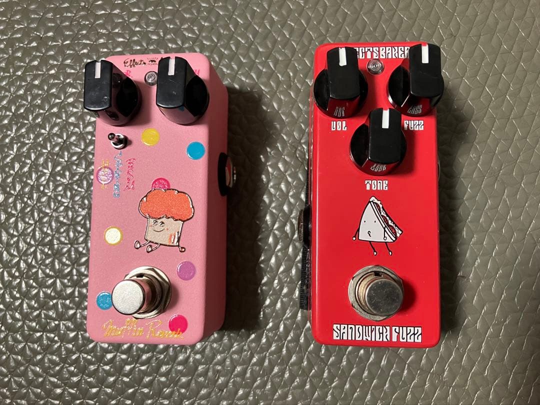 エフェクツベーカリーのリバーブとファズセット