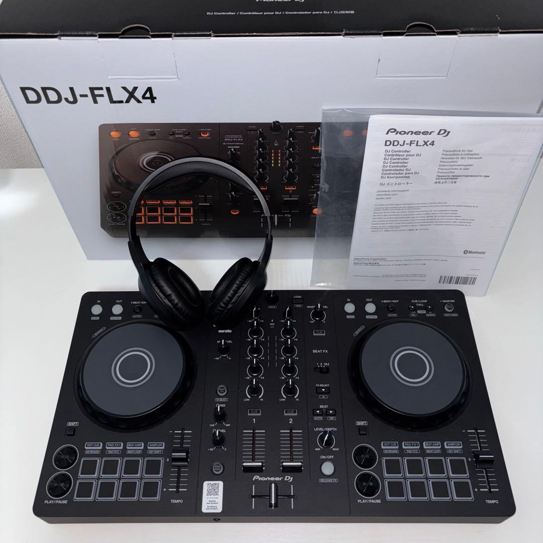 【ほぼ未使用・保証期間内】Pioneer DJ DDJ-FLX4 コントローラ
