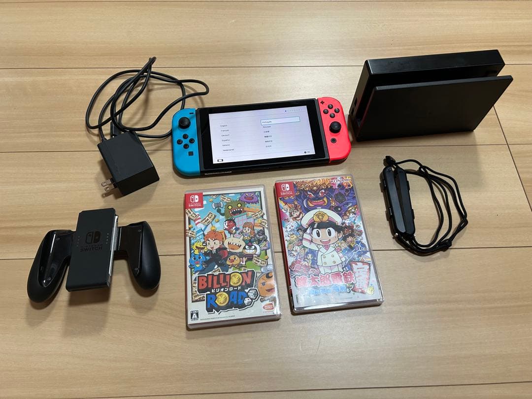 Nintendo Switch 本体 ゲームソフト2本付き