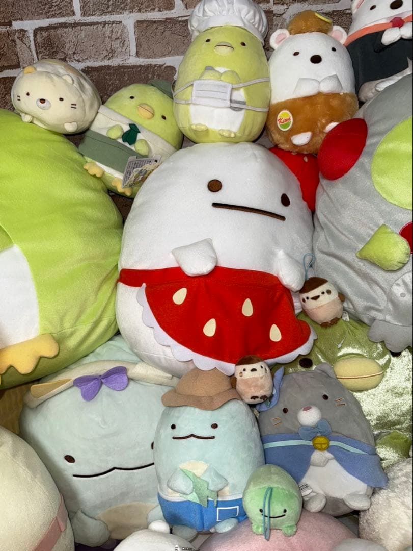 すみっコぐらし　ぬいぐるみセット70点 まとめて売り