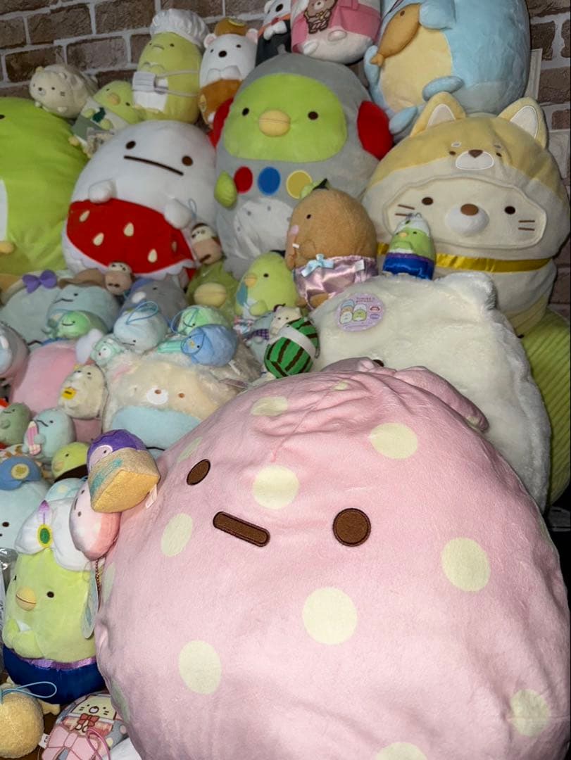 すみっコぐらし　ぬいぐるみセット70点 まとめて売り