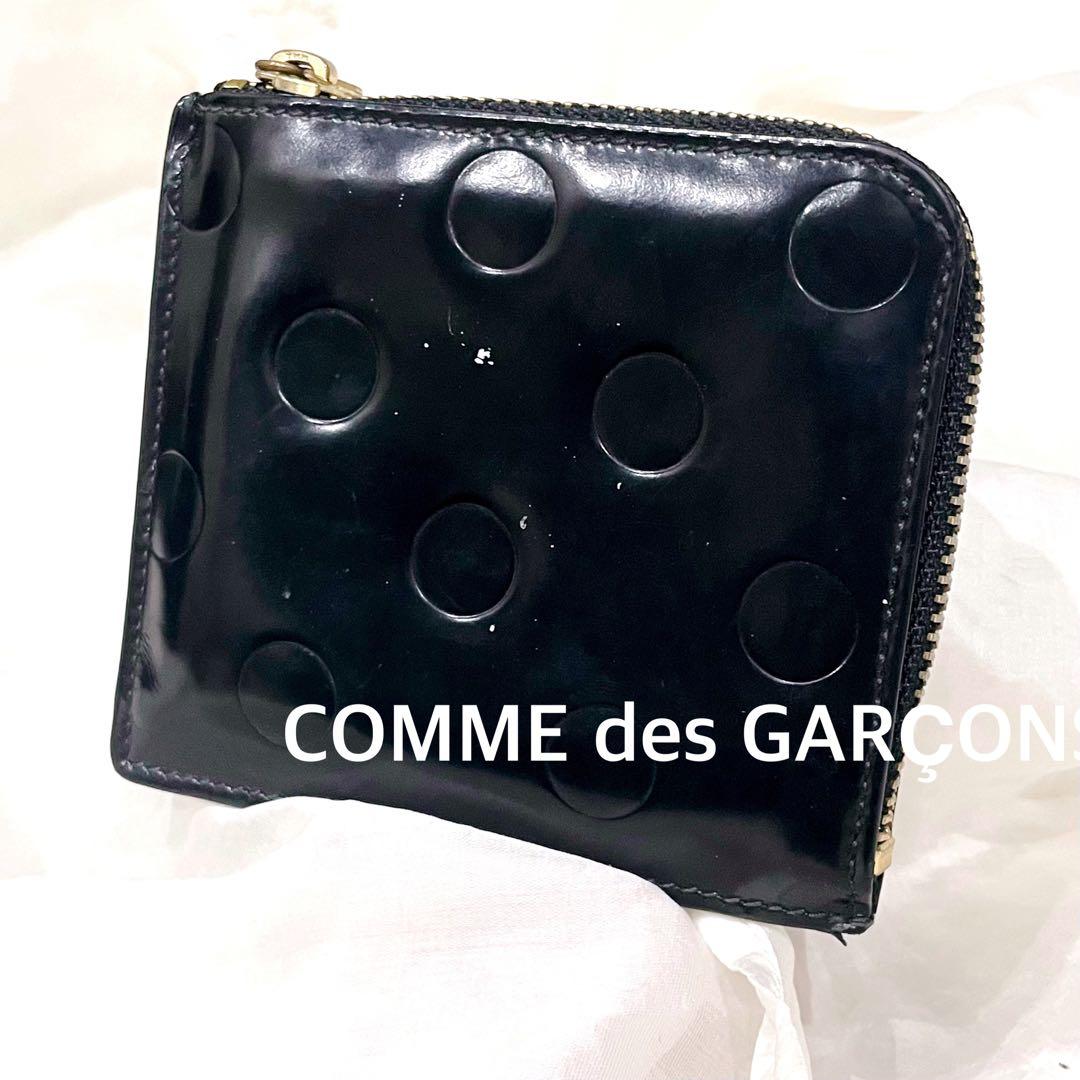 COMME des GARCONS コムデ ギャルソン ドット L字 ウォレット