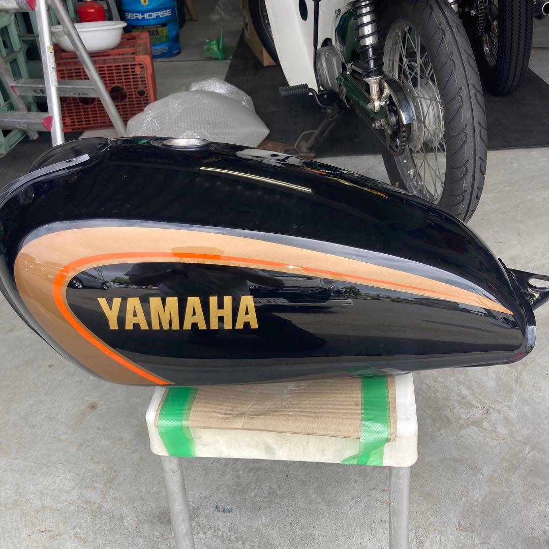 SR400 純正タンク