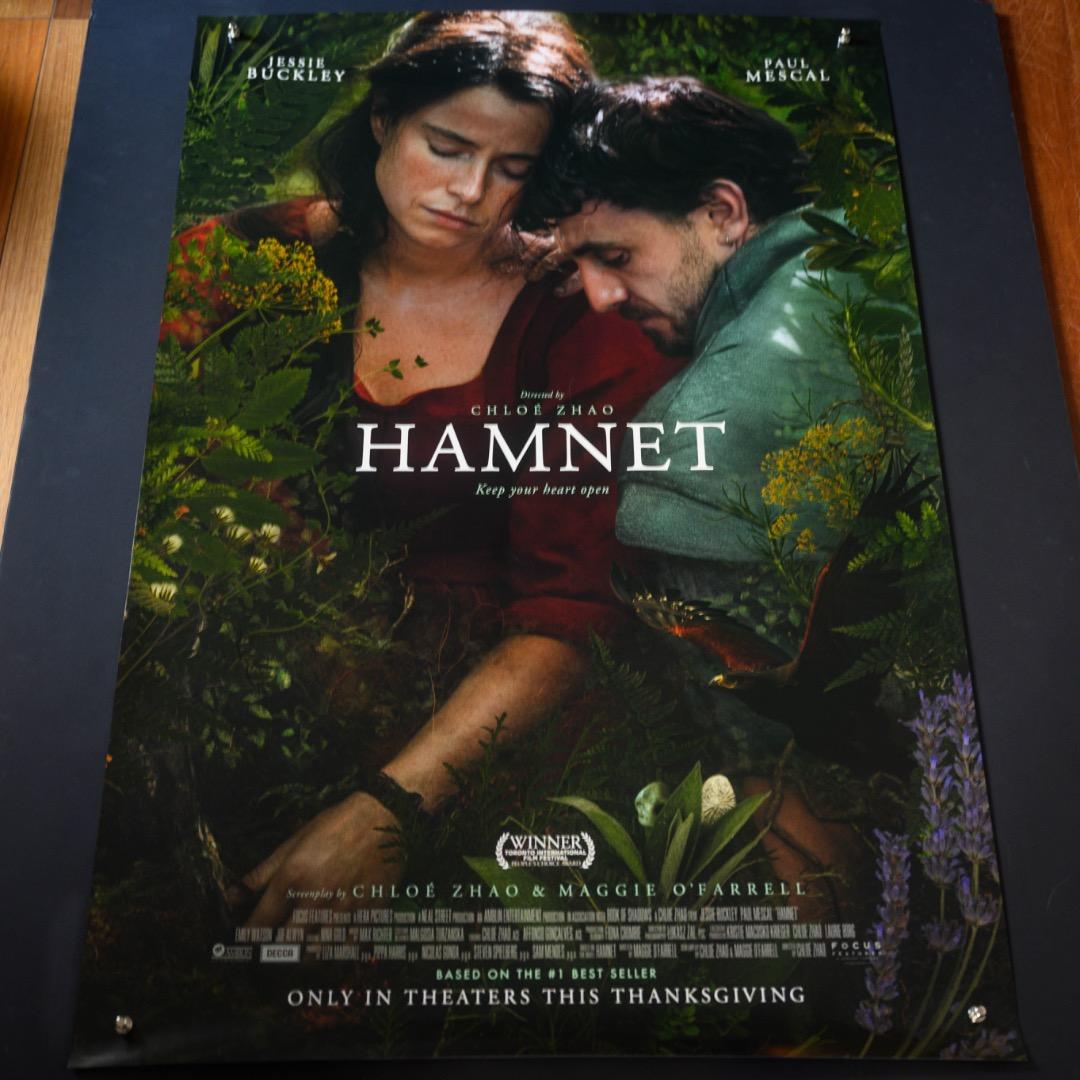 【映画館用両面ポスター】ハムネット / Hamnet アカデミー賞クロエ・ジャオ