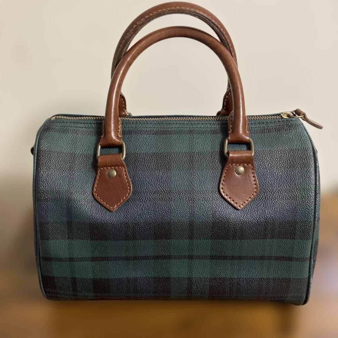 美品　ポロラルフローレン　ミニボストンバッグ