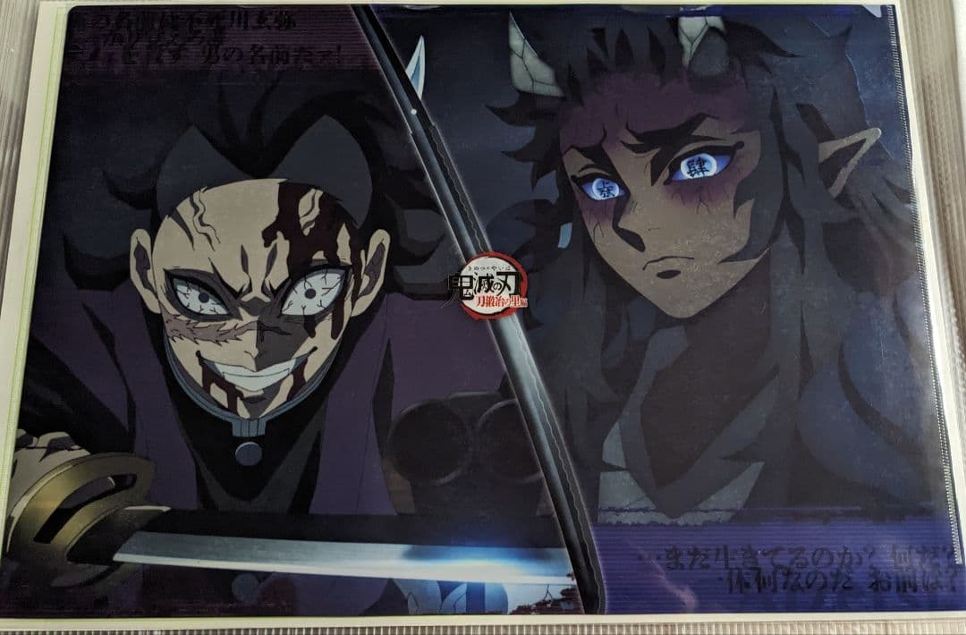 鬼滅の刃　不死川玄弥　哀絶　ランチョンマットケース