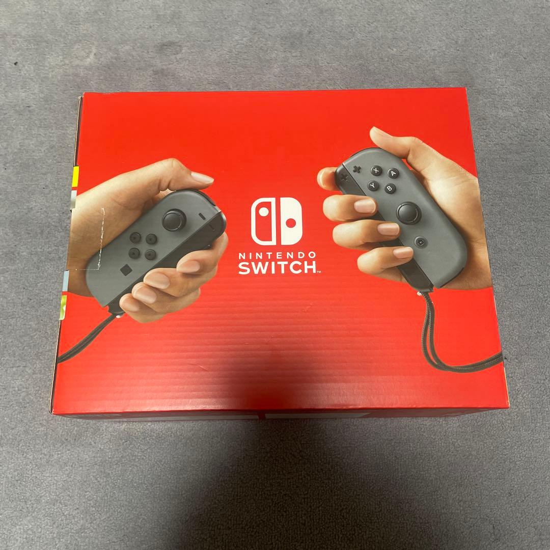 【新品】Nintendo Switch本体 グレー HAC-001