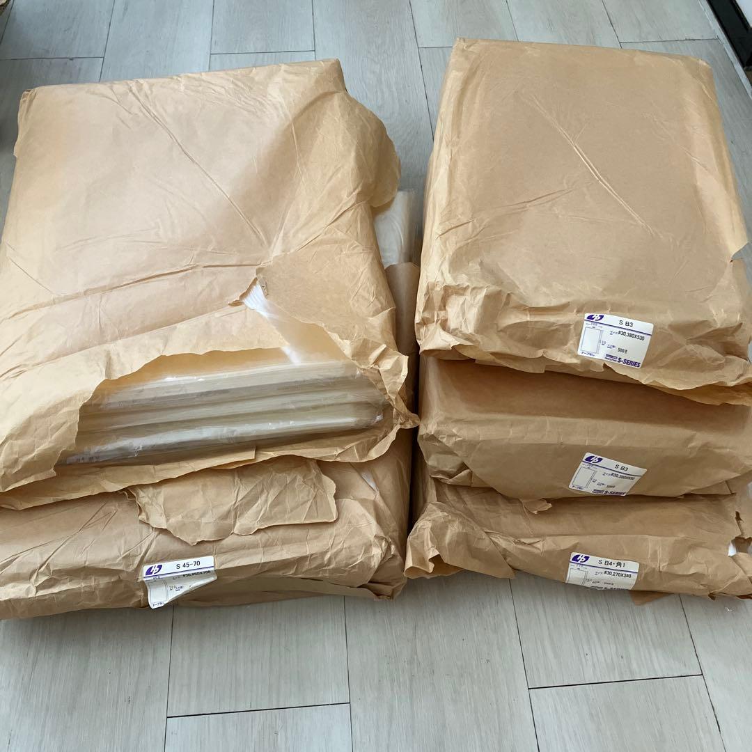 OPP袋 3サイズ 大量 450×700 & 380×530 & 450×700