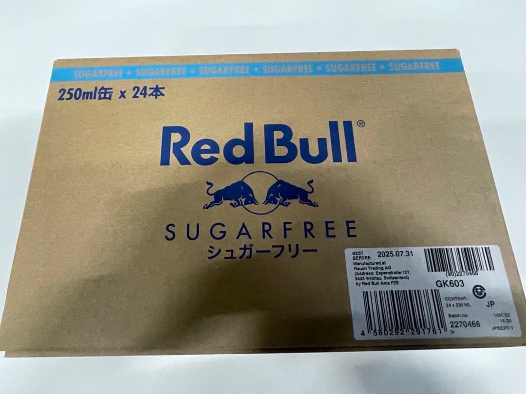 た*こ様 Red Bull シュガーフリー 250ml 72本セット