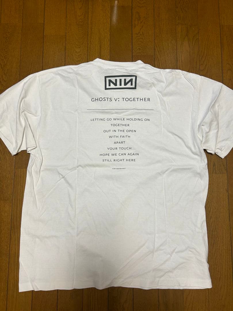 Comoli nine inch nails NIN サイズ4 Tシャツ　白