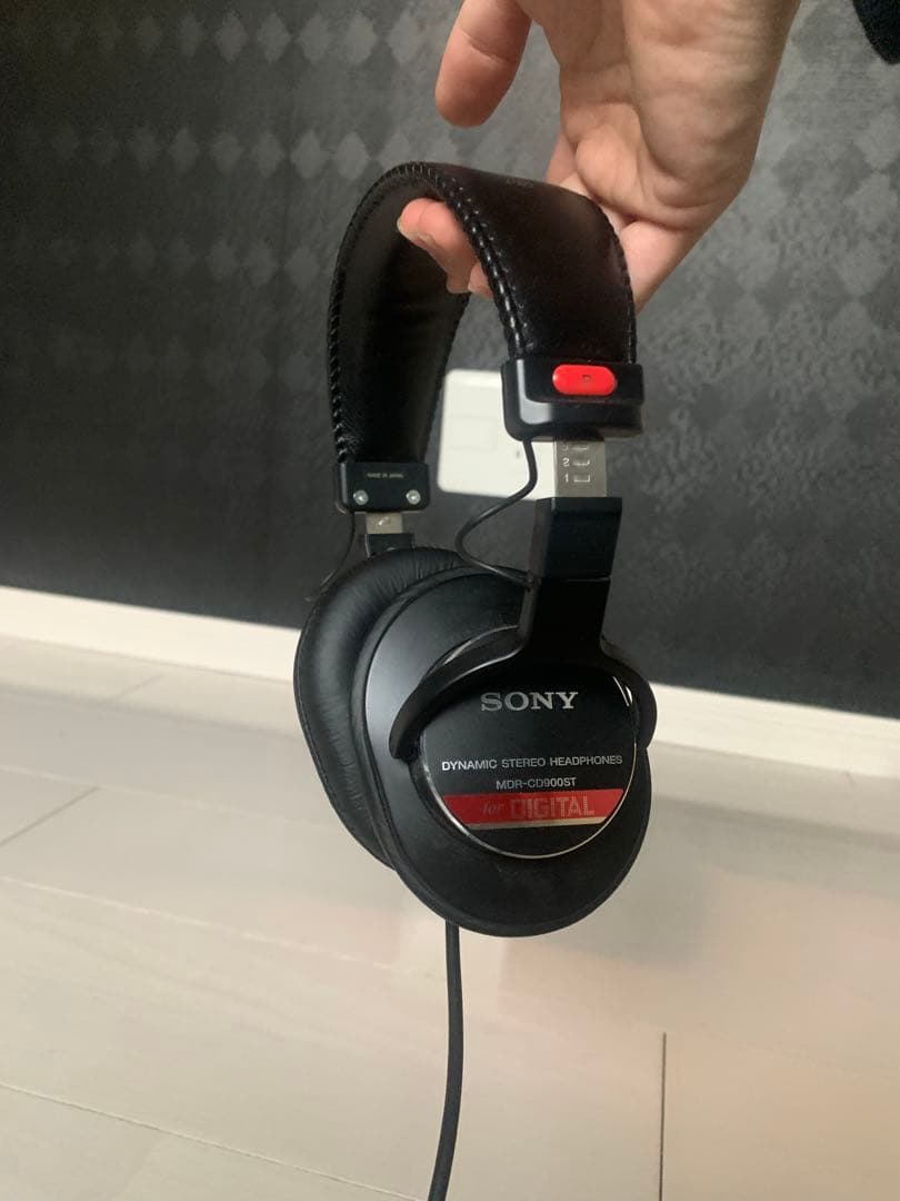 ほぼ未使用SONY MDR-CD900STヘッドホン